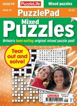 PuzzleLife PuzzlePad Puzzles – July 2024