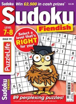 PuzzleLife Sudoku Fiendish – Issue 99 2024
