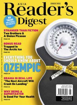 Reader’s Digest Asia – August-September 2024