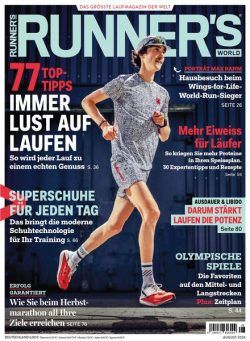 Runner’s World Germany – August 2024