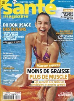 Sante Magazine – Aout 2024