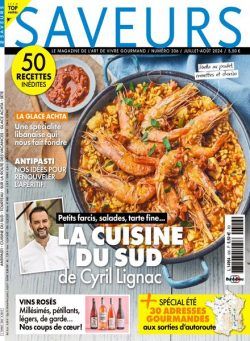 Saveurs France – Juillet-Aout 2024