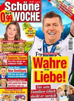 Schone Woche – 10 Juli 2024