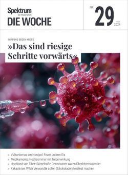 Spektrum Die Woche – 18 Juli 2024