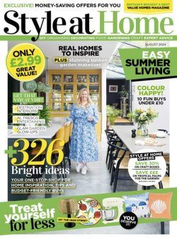 Style at Home UK – August 2024