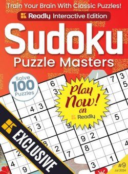 Sudoku Puzzle Masters – July 2024