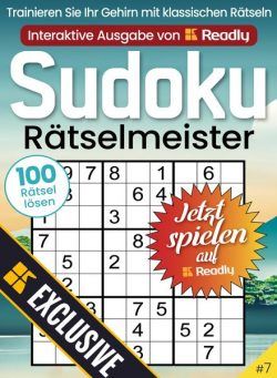 Sudoku-Ratselmeister – 27 Juli 2024