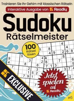 Sudoku-Ratselmeister – 29 Juni 2024