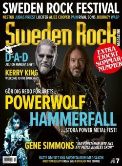 Sweden Rock Magazine – Juli 2024