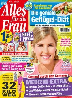 Alles fur die Frau – 9 August 2024