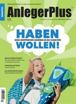 AnlegerPlus – 3 August 2024