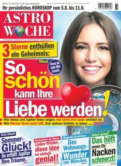 Astrowoche – 31 Juli 2024