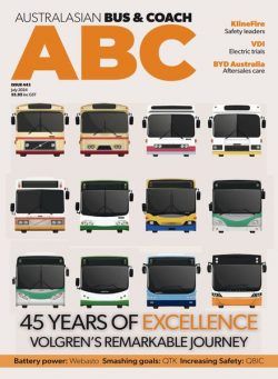 Australasian Bus & Coach – Issue 443 – July 2024