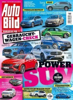 Auto Bild Germany – August 2024