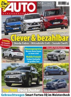 Auto Strassenverkehr – 26 August 2024