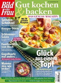 Bild der Frau Gut Kochen & Backen – September-Oktober 2024