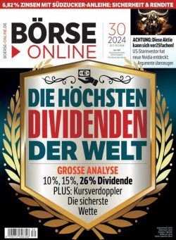 Borse Online – 25 Juli 2024