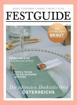 Braut & Brautigam Austria Spezial – Festguide 2024