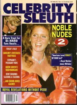 Celebrity Sleuth – Vol 7 N 3 1990 – Noble Nudes 2