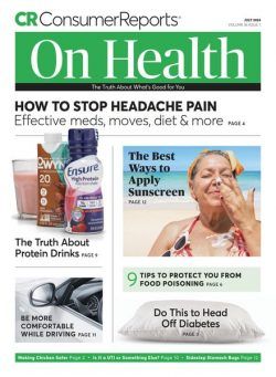 Consumer Reports on Health – July 2024