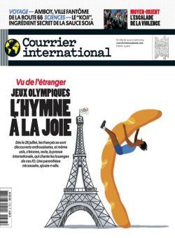 Courrier International – 14 Aout 2024