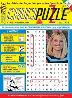 Crucipuzzle – Agosto 2024