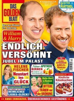 Das Goldene Blatt – 17 August 2024