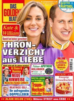 Das Goldene Blatt – 24 August 2024