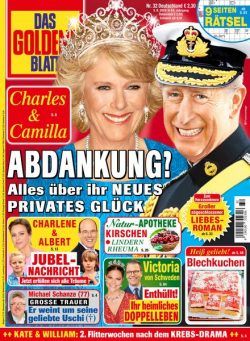 Das Goldene Blatt – 3 August 2024