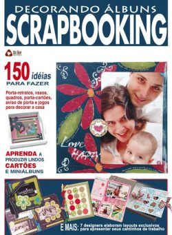 Decorando albuns Scrapbooking – Agosto 2024