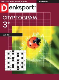 Denksport Cryptogrammen 3 bundel – 1 Augustus 2024