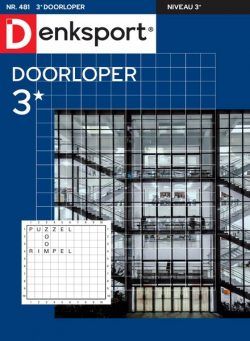 Denksport Doorloper 3 – 8 Augustus 2024