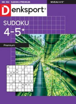 Denksport Sudoku 4-5 premium – 1 Augustus 2024