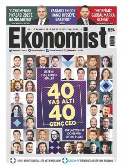 Ekonomist Turkiye – 3 Agustos 2024