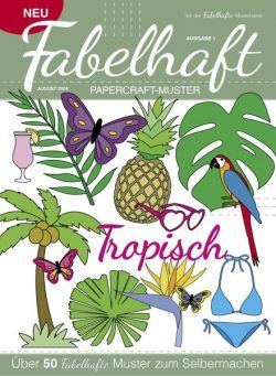 Fabelhaft Papercraft-Muster – Tropical 2024