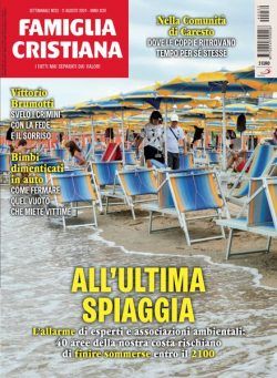 Famiglia Cristiana – 11 Agosto 2024