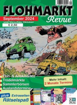 Flohmarkt Revue – September 2024