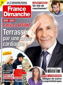 France Dimanche – 9 Aout 2024