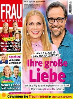 Frau im Spiegel – 21 August 2024