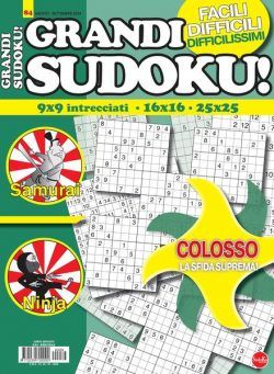 Grandi Sudoku – Agosto-Settembre 2024