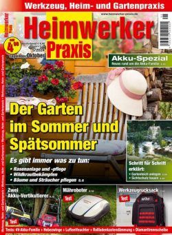 Heimwerker Praxis – September-Oktober 2024