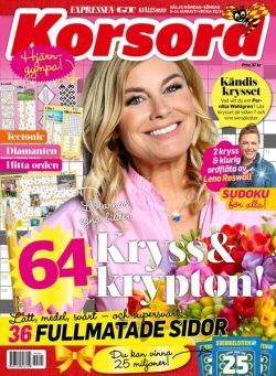 Korsord – 5 Augusti 2024