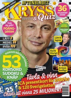 Kryss & Quiz – 22 Juli 2024