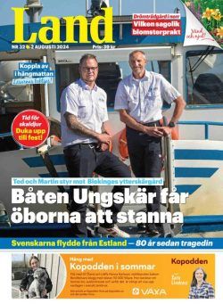 Land – 1 Augusti 2024