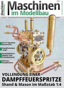 Maschinen im Modellbau – August 2024