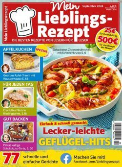 Mein Lieblingsrezept – September 2024