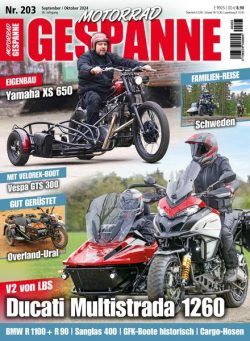 Motorrad Gespanne – September-Oktober 2024