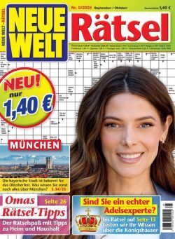 Neue Welt Ratsel – September-Oktober 2024