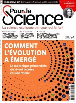 Pour la Science – Aout 2024