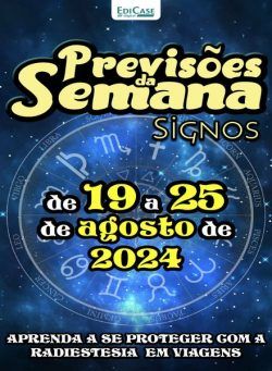 Previsoes da Semana – 19 Agosto 2024